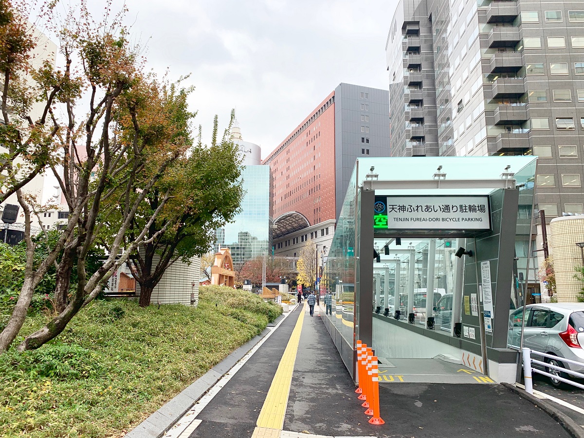 お得に使えて便利! おすすめの駐輪場【天神編】