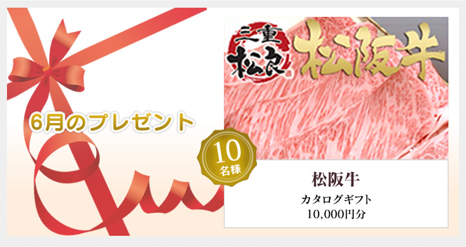 今月のプレゼント